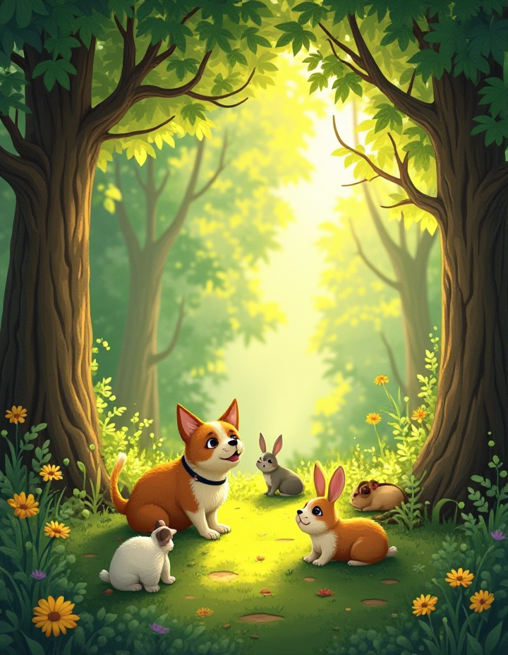 El Bosque de los Animales Domésticos