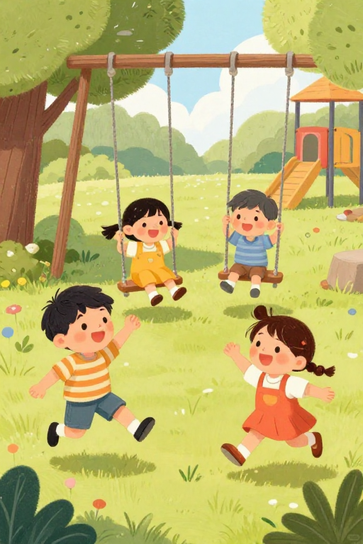 Las Aventuras de Nico, Nel, Dani y Leo en el Parque